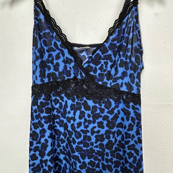 Blue Cheetah print Sleepwear and Loungewear in size 2X - Picture 4 of 8